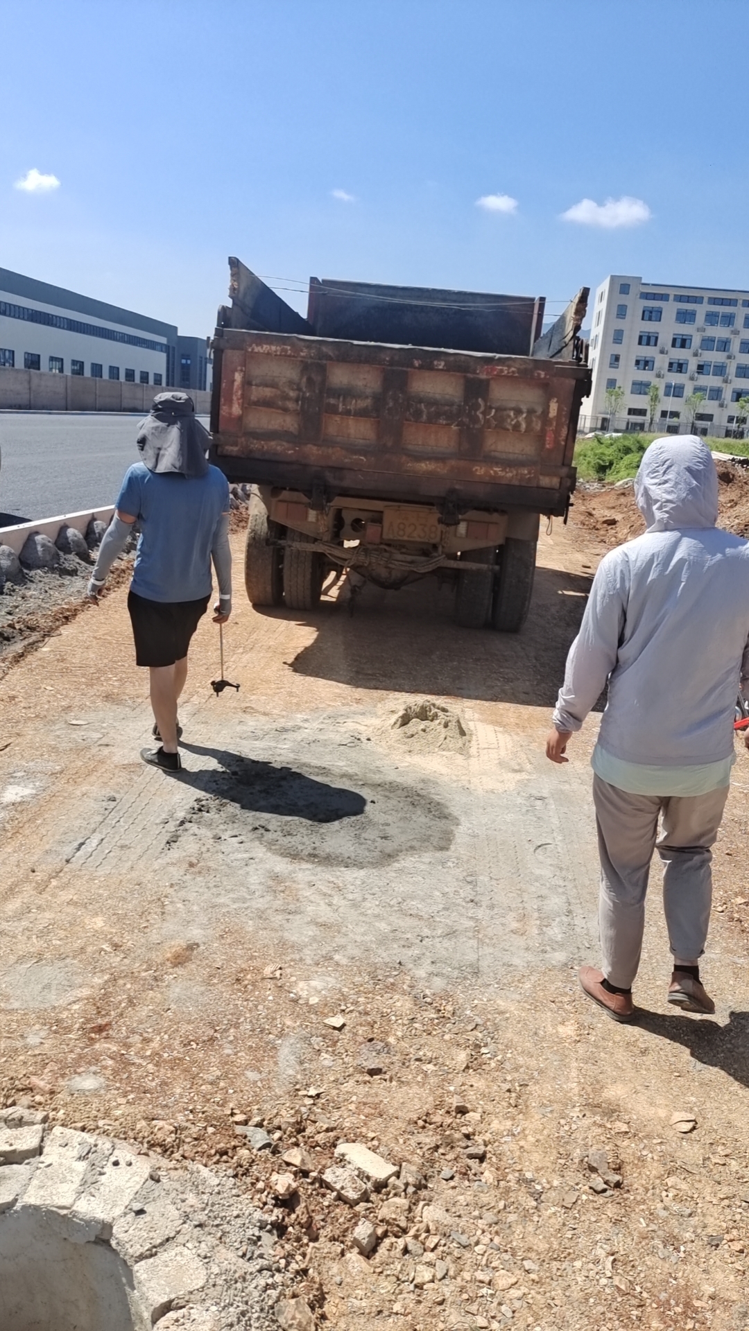 東至經(jīng)開區(qū)南——環(huán)路輔道彎沉檢測